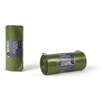 Perfetto 0359F Bolsa de Basura - Verde - 80x110cm - 10 piezas Perfetto 0359F Bolsa de Basura - Verde - 80x110cm - 10 piezas