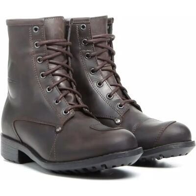 TCX Blend Damen Motorradstiefel - Wasserdicht Leder Vintage Braun Größe 38 TCX Blend Damen Motorradstiefel - Wasserdicht Leder Vintage Braun Größe 38