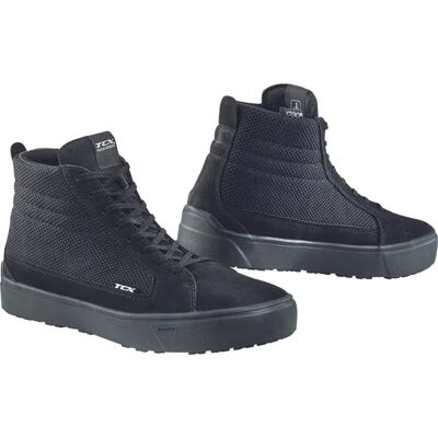 Chaussures de moto TCX Street 3 Air - Tissu en mesh respirant - Publicité Chaussures de moto TCX Street 3 Air - Tissu en mesh respirant - Publicité