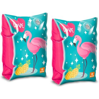 Mondo - Opblaasbare flamingo arm banden voor kinderen 3+ - Zwembandjes Mondo - Opblaasbare flamingo arm banden voor kinderen 3+ - Zwembandjes