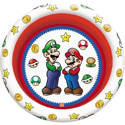 Mondo Super Mario aufblasbarer Pool, 100 cm Durchmesser Mondo Super Mario aufblasbarer Pool, 100 cm Durchmesser