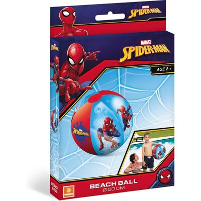 Palla da Spiaggia Gonfiabile Spider-Man - 50cm - Palla da spiaggia Palla da Spiaggia Gonfiabile Spider-Man - 50cm - Palla da spiaggia
