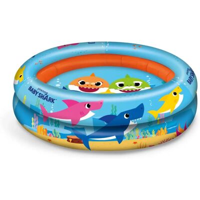 Piscina hinchable Baby Shark - 100 cm para niños Piscina hinchable Baby Shark - 100 cm para niños
