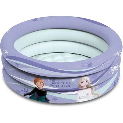Mondo Frozen 3-Rings Pool - Uppblåsbar, 60cm, Färgglad Mondo Frozen 3-Rings Pool - Uppblåsbar, 60cm, Färgglad