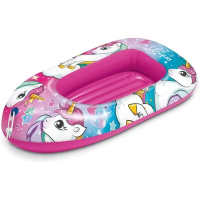 Mondo Einhorn Aufblasboot - 112cm, Weiche Basis, Schleppseil - Inflatable Boat Mondo Einhorn Aufblasboot - 112cm, Weiche Basis, Schleppseil - Inflatable Boat