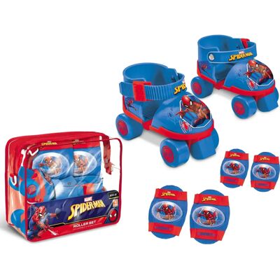 Mondo Toys Spider-Man Kids Roller Skates - Adjustable 22-29cm Mondo Toys Spider-Man Kids Roller Skates - Adjustable 22-29cm