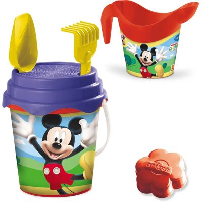 Mondo Mickey - Sandslottset med hink, vattentuta och tillbehör Mondo Mickey - Sandslottset med hink, vattentuta och tillbehör