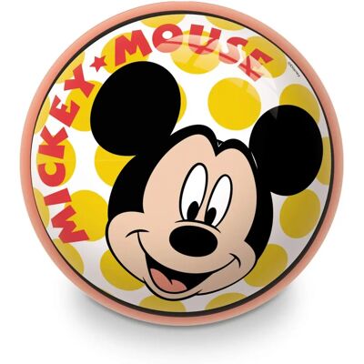 Piłka Mickey Mouse od Unice Toys - PVC - 230mm - Bezpieczna dla dzieci Piłka Mickey Mouse od Unice Toys - PVC - 230mm - Bezpieczna dla dzieci