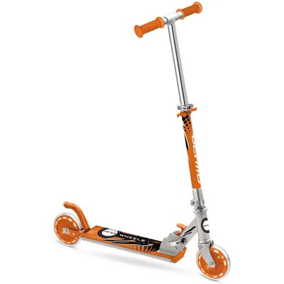 Monopattino Arancione Mondo - Leggero, Pieghevole, Manubrio Regolabile - Monopattino Monopattino Arancione Mondo - Leggero, Pieghevole, Manubrio Regolabile - Monopattino