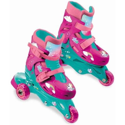 Mondo Eenhoorn Inline Skates - Dubbelfunctie Inline Skates Maat S - Inline Skates Mondo Eenhoorn Inline Skates - Dubbelfunctie Inline Skates Maat S - Inline Skates