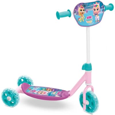 Cry Babies Modell - Háromkerekű roller - Ezüst Cry Babies Modell - Háromkerekű roller - Ezüst