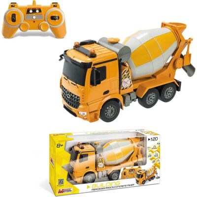 Mondo Toys 63513 Fjernstyrt Mercedes Arocs Betongblander - Skala 1:20 Mondo Toys 63513 Fjernstyrt Mercedes Arocs Betongblander - Skala 1:20