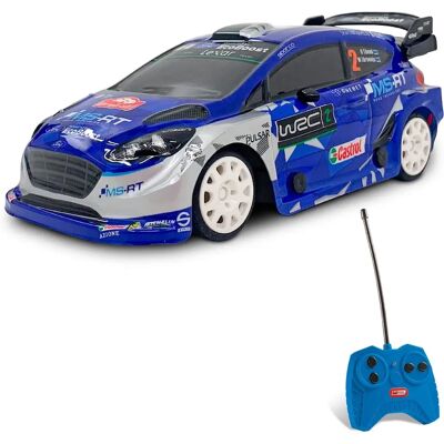 Mondo Ford Fiesta WRC - Radio kontrollbil - Skala 1:28 Mondo Ford Fiesta WRC - Radio kontrollbil - Skala 1:28