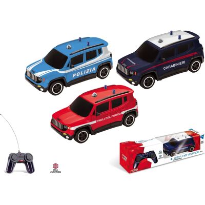 MONDO Coche RC Jeep Renegade Seguridad 1:24 MONDO Coche RC Jeep Renegade Seguridad 1:24