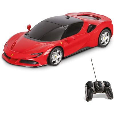 Mondo Ferrari SF90 Radiostyrd Bil - Skala 1:24, 8 km/h, 7 funktioner Mondo Ferrari SF90 Radiostyrd Bil - Skala 1:24, 8 km/h, 7 funktioner