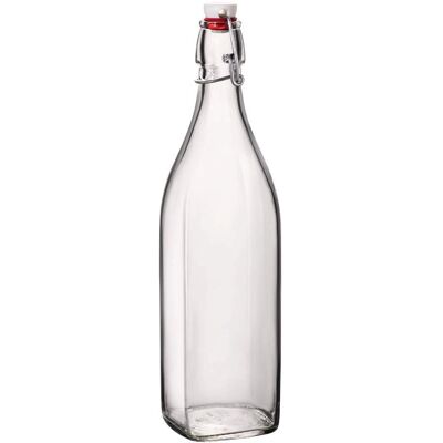 Bormioli Rocco Swing Flaske - 3 Størrelser - Genanvendeligt Glas - Elegant Vintage Bormioli Rocco Swing Flaske - 3 Størrelser - Genanvendeligt Glas - Elegant Vintage
