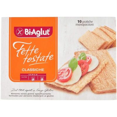 Biaglut Fette Tostate Snack Senza Glutine - Gluten-Free Toasted Fette Biaglut Fette Tostate Snack Senza Glutine - Gluten-Free Toasted Fette