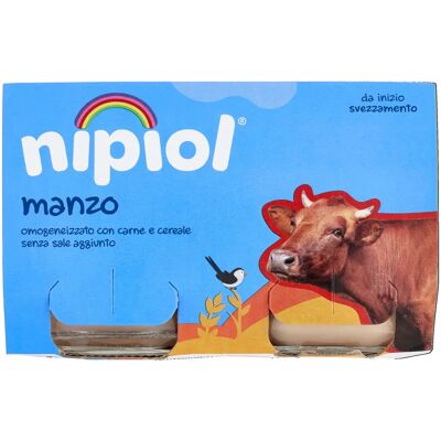 NIPIOL (HEINZ ITALIA SPA) Nipiol Omogeneizzato Manzo 120 G - Alimento per bambini NIPIOL (HEINZ ITALIA SPA) Nipiol Omogeneizzato Manzo 120 G - Alimento per bambini
