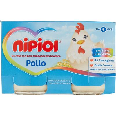 Nipiol Pollo Cibo per Bambini Heinz - 2x120g Nipiol Pollo Cibo per Bambini Heinz - 2x120g