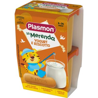 Snack per bambini Plasmon - Yogurt e Biscotto - dai 6 mesi Snack per bambini Plasmon - Yogurt e Biscotto - dai 6 mesi