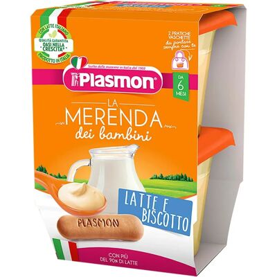 Heinz Plasmon Merenda Bambini - Latte e Biscotto - 120g Heinz Plasmon Merenda Bambini - Latte e Biscotto - 120g