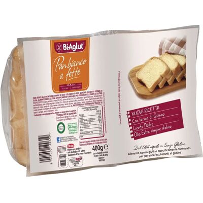 Biaglut Pane senza Glutine - Farina di Riso e Mais - Olio Extra Vergine di Oliva - 2x200g Biaglut Pane senza Glutine - Farina di Riso e Mais - Olio Extra Vergine di Oliva - 2x200g