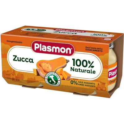Cibo vegetale per bebé Plasmon - Zucca - Da 6 mesi Cibo vegetale per bebé Plasmon - Zucca - Da 6 mesi
