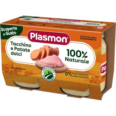 Plasmon Cibo per bambini - 70425800 - Tacchino & Patate Dolci Naturali Plasmon Cibo per bambini - 70425800 - Tacchino & Patate Dolci Naturali
