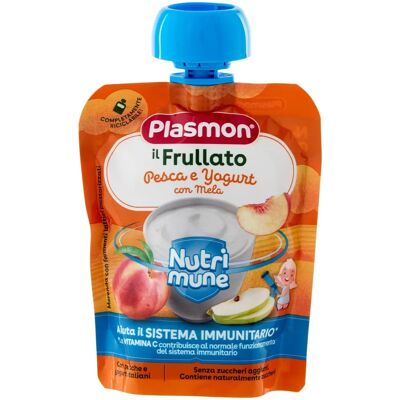 Plasmon Nutri-Mune Pesca e Yogurt Alimento per l'infanzia - Frullato per Bebé Plasmon Nutri-Mune Pesca e Yogurt Alimento per l'infanzia - Frullato per Bebé