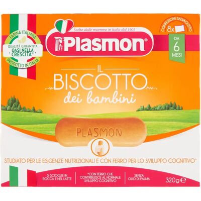 Biscotto Plasmon - 320 G - Classico - Snack per bambino Biscotto Plasmon - 320 G - Classico - Snack per bambino