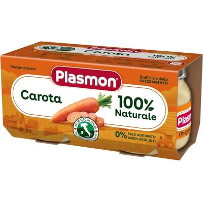 Plasmon 70338501 Alimento per bebè - Carota Plasmon 70338501 Alimento per bebè - Carota