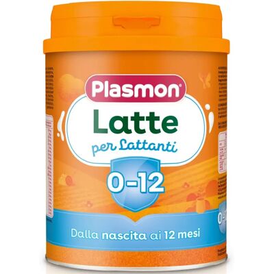 Latte per bebè Plasmon - 0-12 mesi - Supporta allattamento esclusivo Latte per bebè Plasmon - 0-12 mesi - Supporta allattamento esclusivo