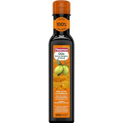 Plasmon - Olio vegetale - Olio extravergine di oliva vitaminizzato - 250ml Plasmon - Olio vegetale - Olio extravergine di oliva vitaminizzato - 250ml