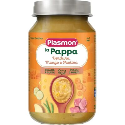 Plasmon Cibo per Bambini - Verdure e Manzo Plasmon Cibo per Bambini - Verdure e Manzo