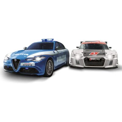 Pista elettrica Polizia 3 in 1 - RE.EL Toys Pista elettrica Polizia 3 in 1 - RE.EL Toys