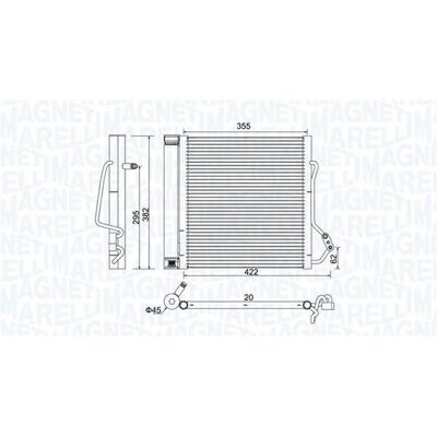 MAGNETI MARELLI 350203810000 Κλιματιστικός συμπυκνωτής - SMART: Fortwo I Cabriolet & Coupe MAGNETI MARELLI 350203810000 Κλιματιστικός συμπυκνωτής - SMART: Fortwo I Cabriolet & Coupe