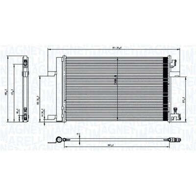 MAGNETI MARELLI 350203760000 Condensator de aer condiționat - Opel Insignia A 3/5 uși MAGNETI MARELLI 350203760000 Condensator de aer condiționat - Opel Insignia A 3/5 uși