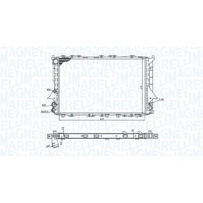 MAGNETI MARELLI 350213189900 Νεροψύκτης - Μηχανή MAGNETI MARELLI 350213189900 Νεροψύκτης - Μηχανή