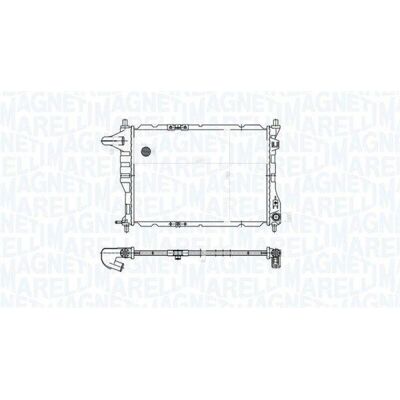 Magneti Marelli Model 96477777 - Radiator til Chevrolet Magneti Marelli Model 96477777 - Radiator til Chevrolet