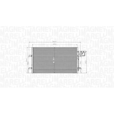 MAGNETI MARELLI 350203915000 Kondensator til Ford OEM MAGNETI MARELLI 350203915000 Kondensator til Ford OEM
