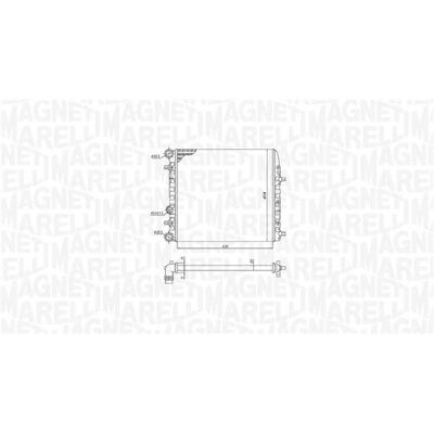 MAGNETI MARELLI 350213184600 - Moottorin jäähdytys MAGNETI MARELLI 350213184600 - Moottorin jäähdytys