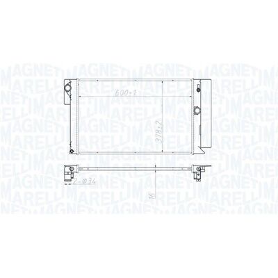 MAGNETI MARELLI 350213173100 Ψύκτης κινητήρα - Σύστημα ψύξης MAGNETI MARELLI 350213173100 Ψύκτης κινητήρα - Σύστημα ψύξης