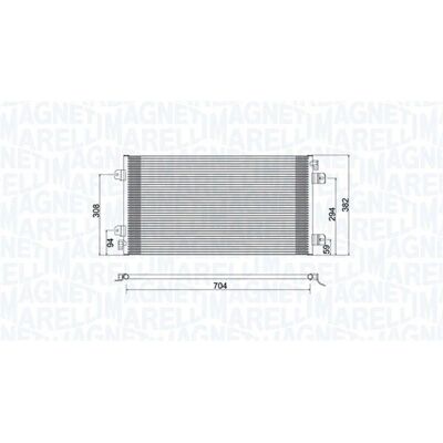 Condensator Magneti Marelli 350203941000 - Aer Conditionat - 704x382x16 Condensator Magneti Marelli 350203941000 - Aer Conditionat - 704x382x16