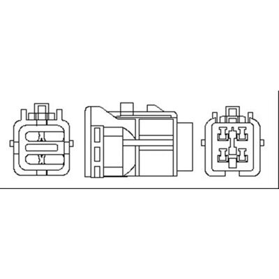 Senzor de oxigen Magneti Marelli - Încălzit - 750mm - 4 Fire - Senzor de oxigen Senzor de oxigen Magneti Marelli - Încălzit - 750mm - 4 Fire - Senzor de oxigen