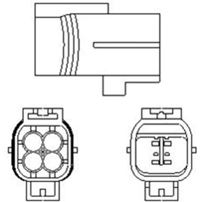 Sensore di ossigeno Magneti Marelli - Riscaldato, 4 fili - Nissan, Opel, Suzuki - Sonda lambda Sensore di ossigeno Magneti Marelli - Riscaldato, 4 fili - Nissan, Opel, Suzuki - Sonda lambda