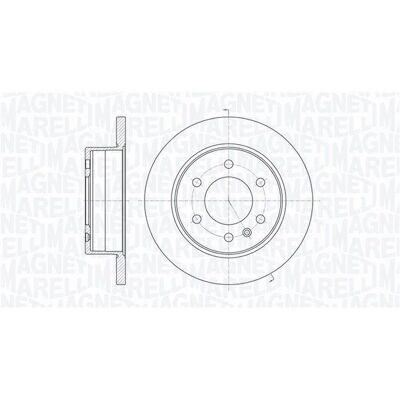 MAGNETI MARELLI - 361302040295 - 9064230012 - Δίσκος φρένων MAGNETI MARELLI - 361302040295 - 9064230012 - Δίσκος φρένων