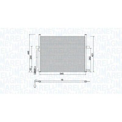 MAGNETI MARELLI 350203776000 Κομβενσέρ Κλιματισμού MAGNETI MARELLI 350203776000 Κομβενσέρ Κλιματισμού