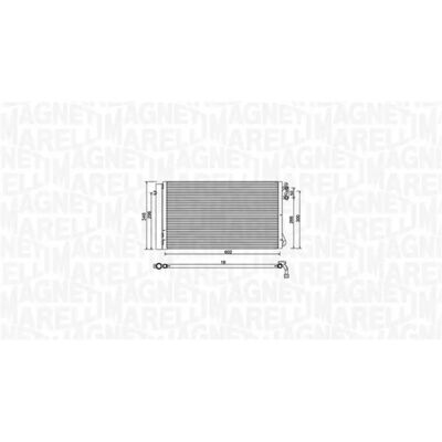 Magneti Marelli 350203752000 Κλιματικός συμπυκνωτής - BMW 1, 3, X1, Z4 Magneti Marelli 350203752000 Κλιματικός συμπυκνωτής - BMW 1, 3, X1, Z4