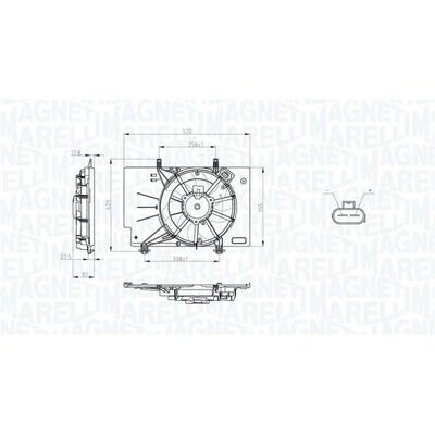 Ανεμιστήρας Ψυγείου Magneti Marelli 069422734010 - Σύστημα Ψύξης Ανεμιστήρας Ψυγείου Magneti Marelli 069422734010 - Σύστημα Ψύξης