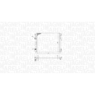 MAGNETI MARELLI 350213195200 Radiator - Răcirea motorului MAGNETI MARELLI 350213195200 Radiator - Răcirea motorului